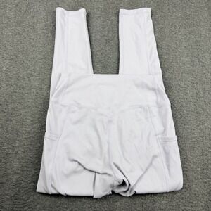 Mono B Women's S Small Lavender High Rise Athletic Leggings with Pockets APH2757